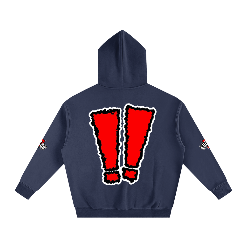 SHEESH Double Sleeve Fleece Hoodie