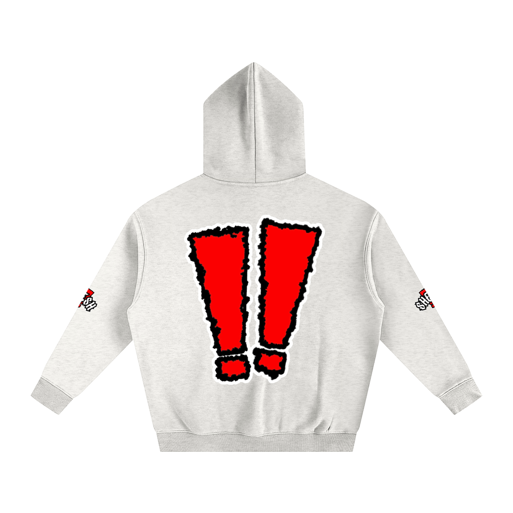 SHEESH Double Sleeve Fleece Hoodie