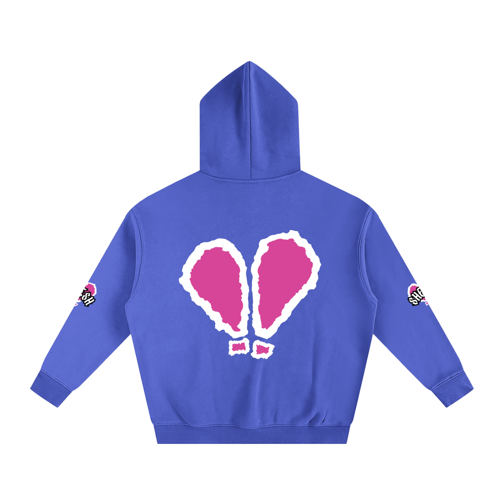SHEESH WMNS Double Sleeve Fleece Hoodie