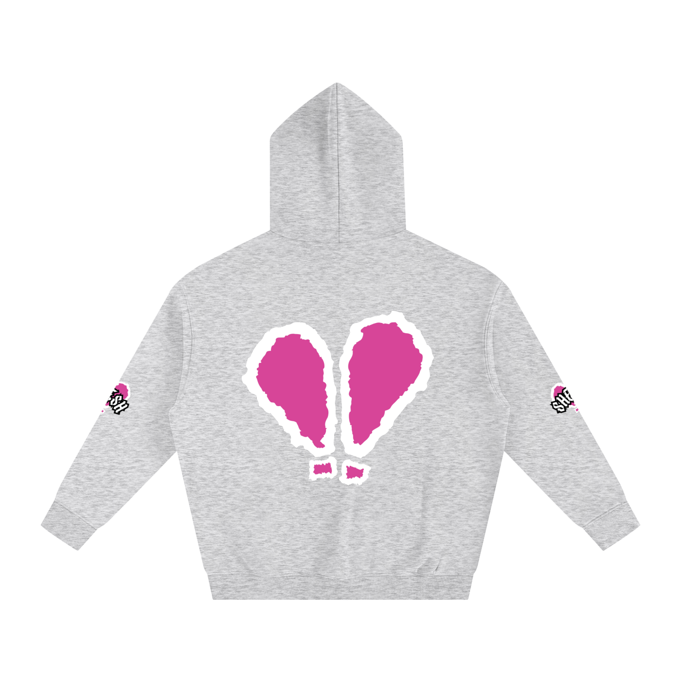 SHEESH WMNS Double Sleeve Fleece Hoodie