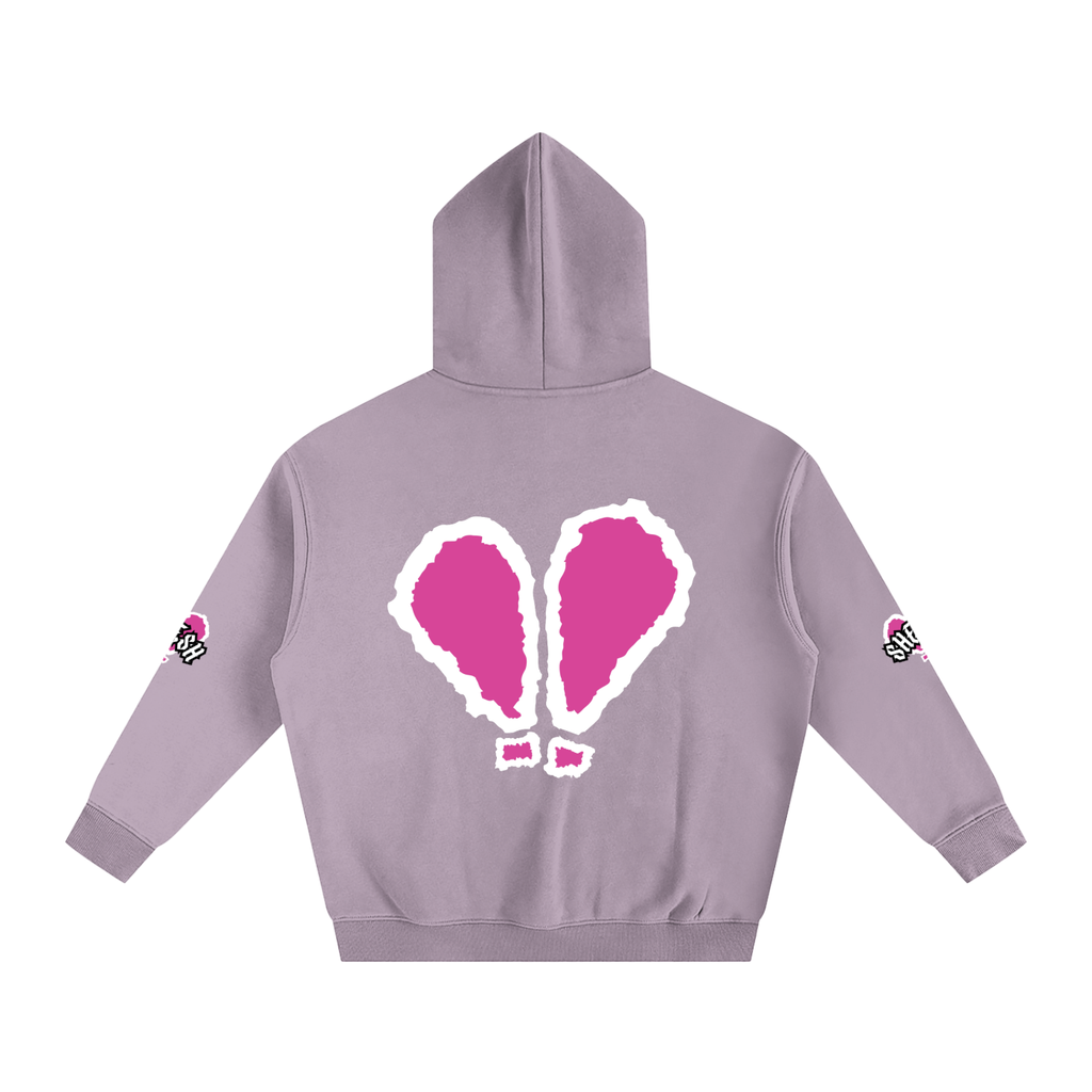 SHEESH WMNS Double Sleeve Fleece Hoodie