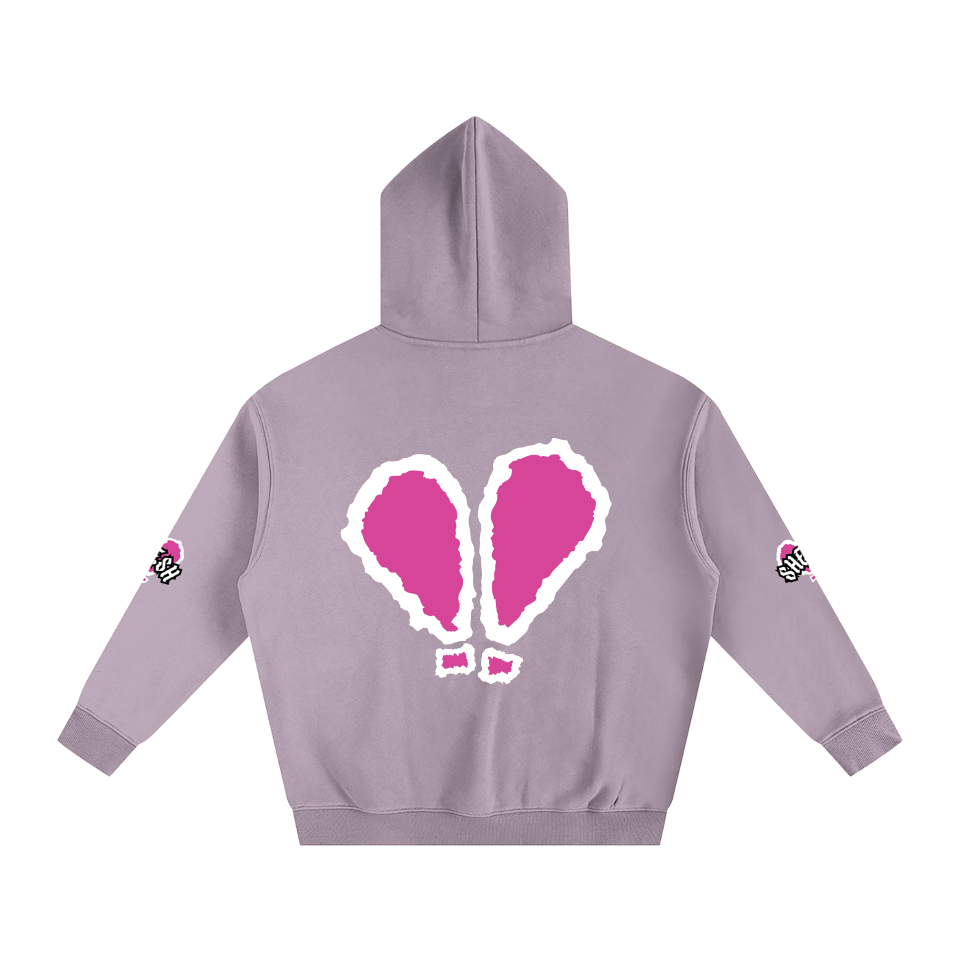 SHEESH WMNS Double Sleeve Fleece Hoodie