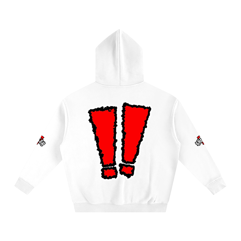 SHEESH Double Sleeve Fleece Hoodie