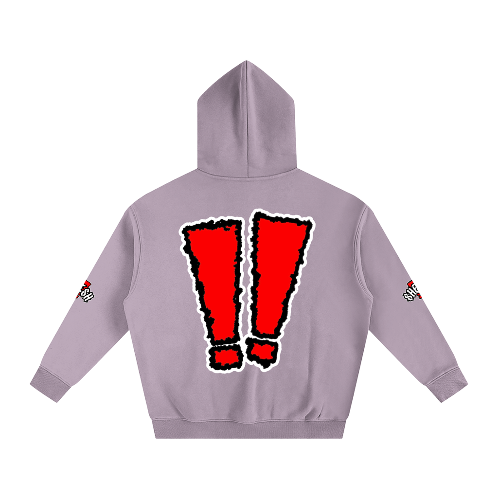 SHEESH Double Sleeve Fleece Hoodie