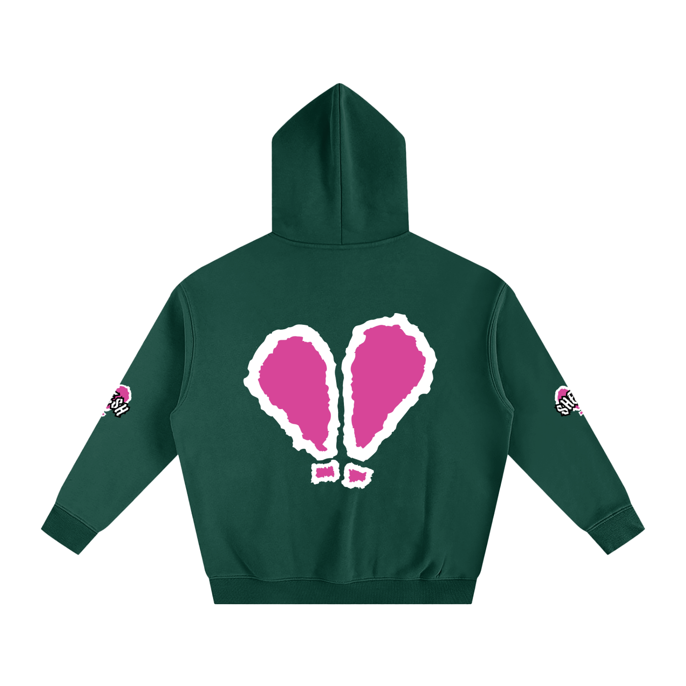 SHEESH WMNS Double Sleeve Fleece Hoodie