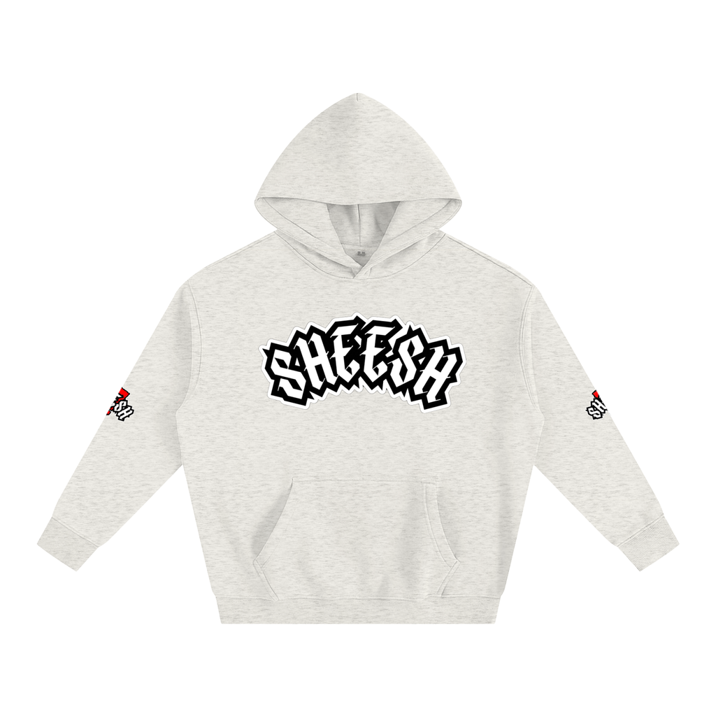 SHEESH Double Sleeve Fleece Hoodie
