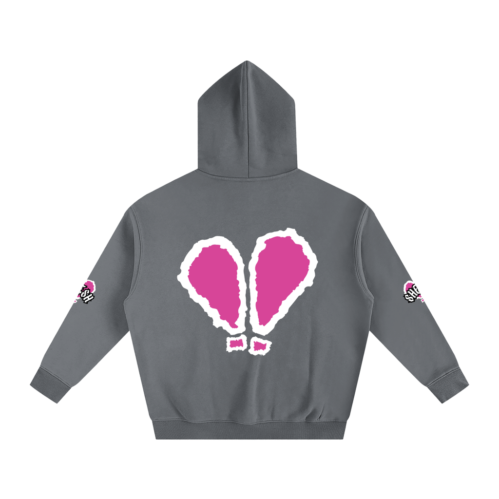 SHEESH WMNS Double Sleeve Fleece Hoodie