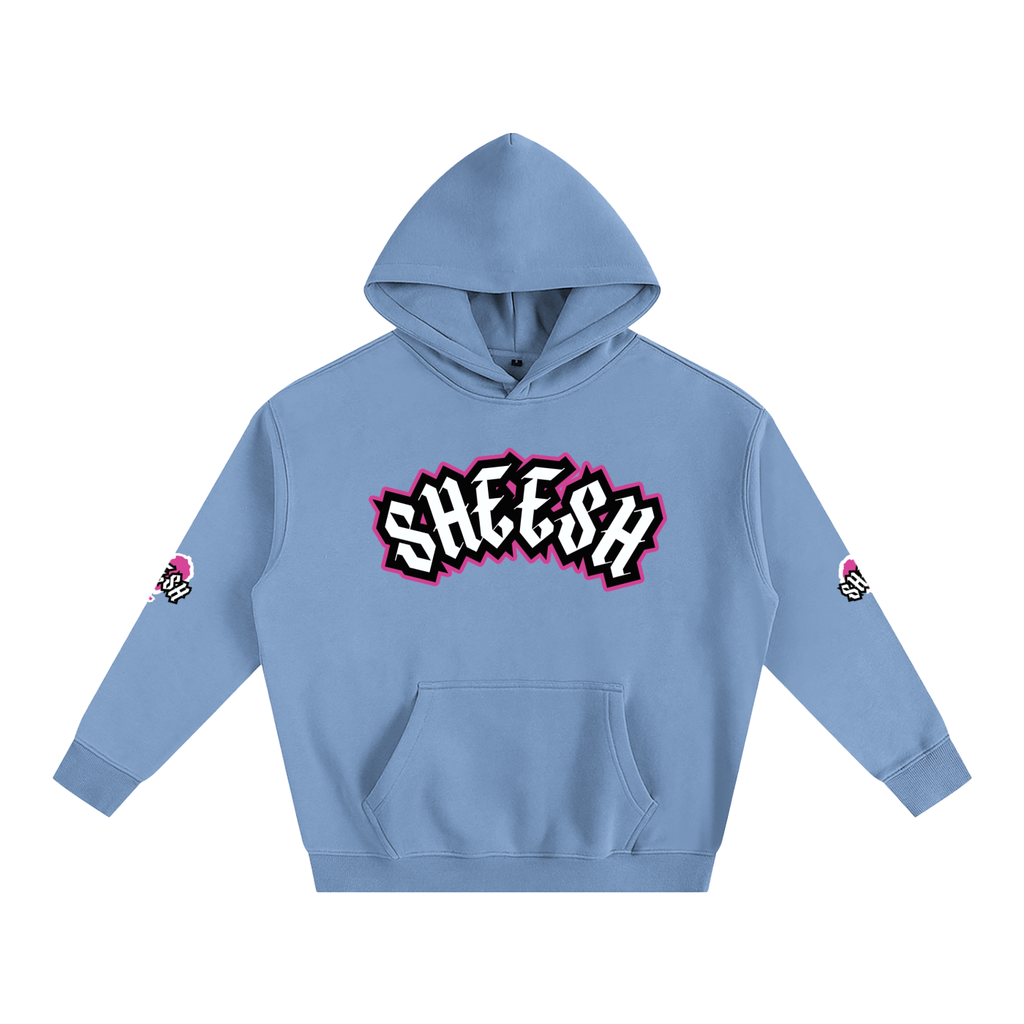 SHEESH WMNS Double Sleeve Fleece Hoodie