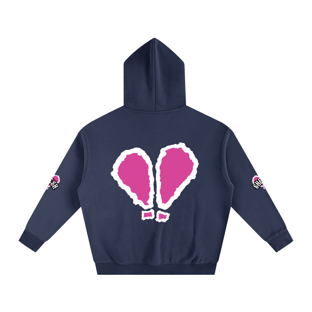 SHEESH WMNS Double Sleeve Fleece Hoodie