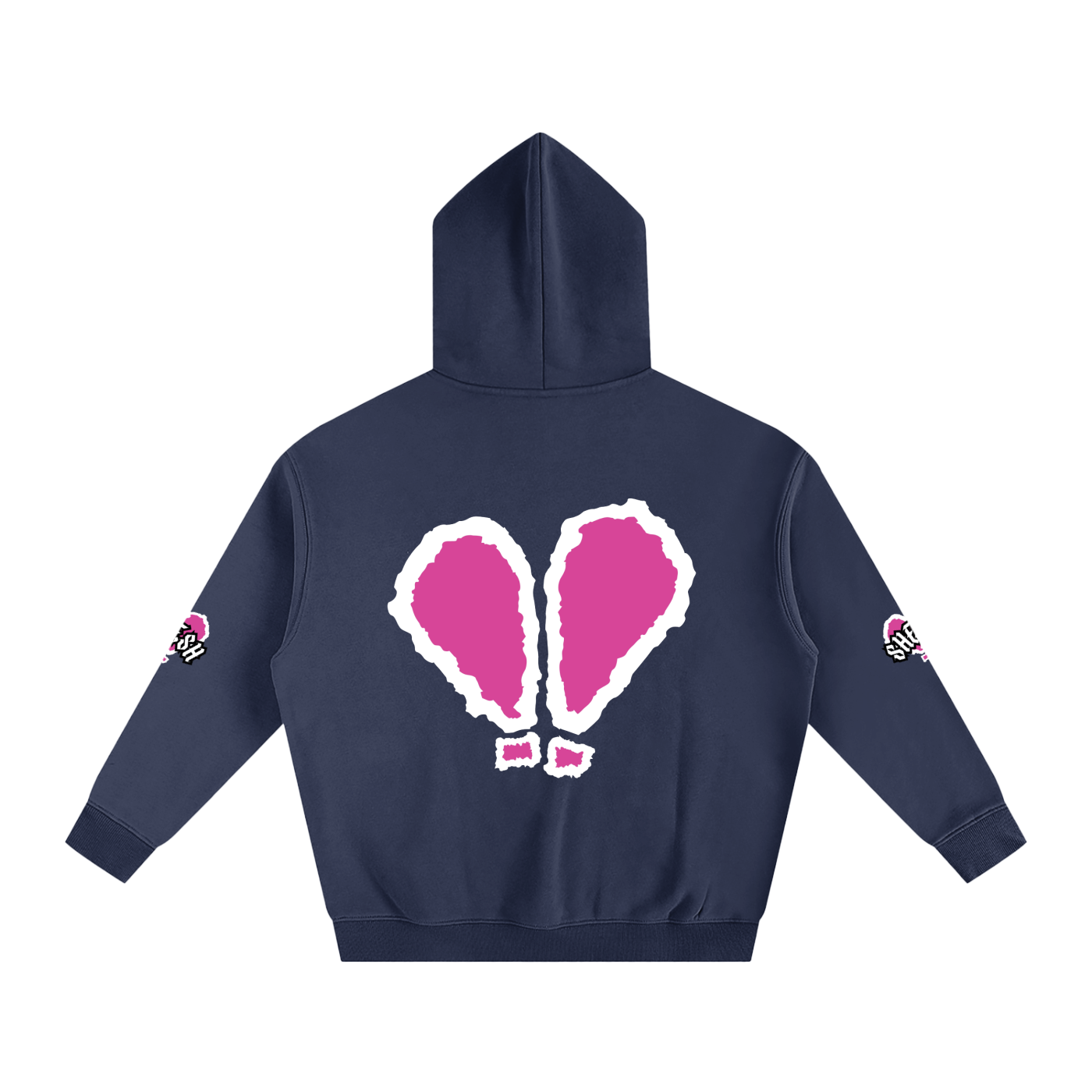 SHEESH WMNS Double Sleeve Fleece Hoodie