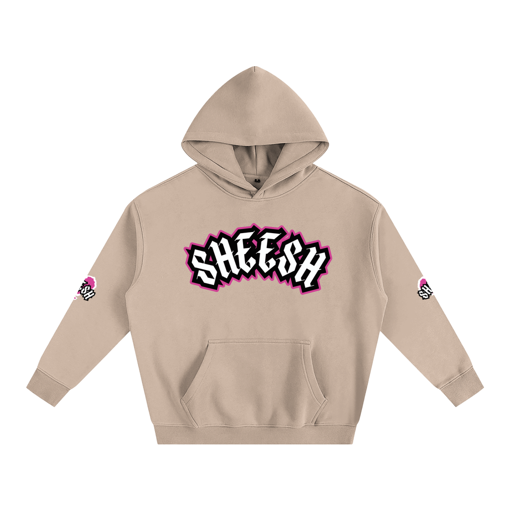 SHEESH WMNS Double Sleeve Fleece Hoodie