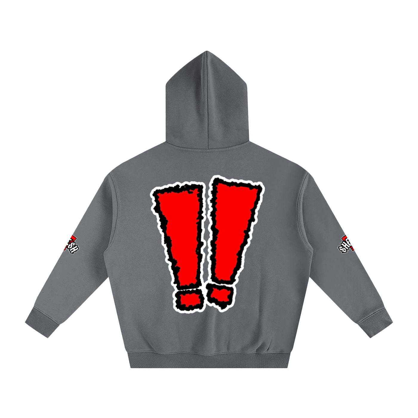 SHEESH Double Sleeve Fleece Hoodie