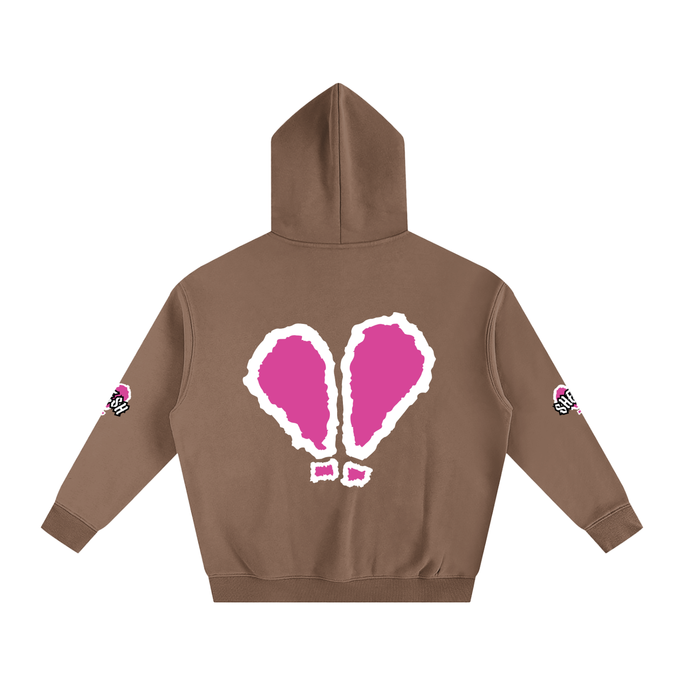 SHEESH WMNS Double Sleeve Fleece Hoodie