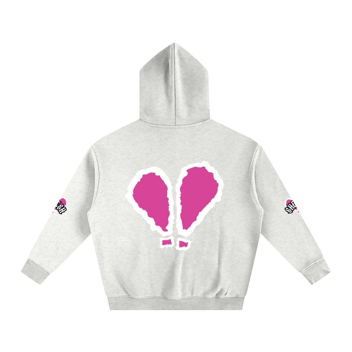 SHEESH WMNS Double Sleeve Fleece Hoodie