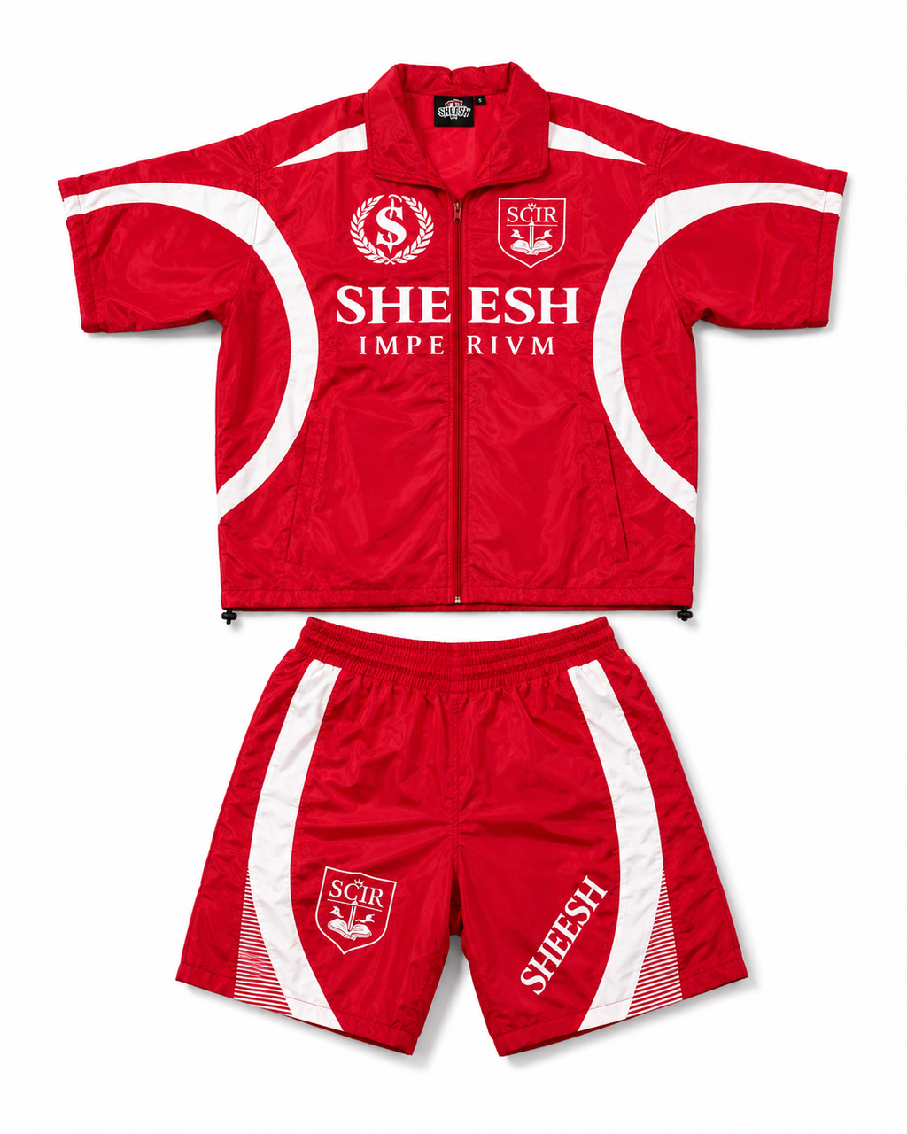 RED IMPERIVM SHORTS SET