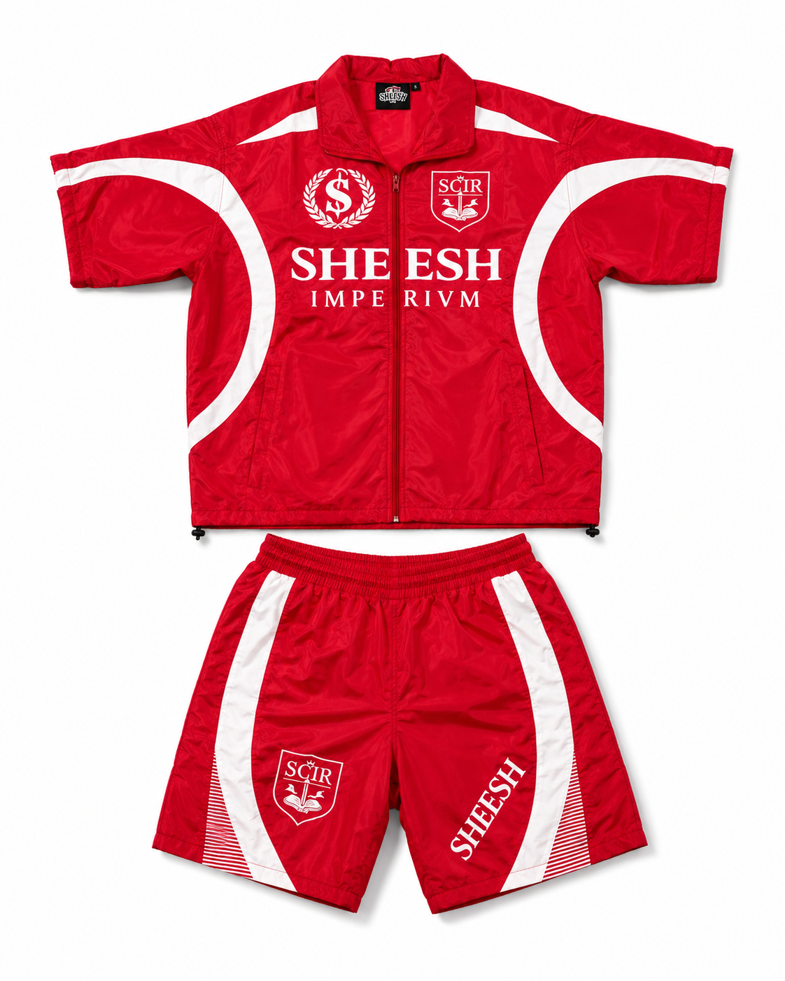 RED IMPERIVM SHORTS SET