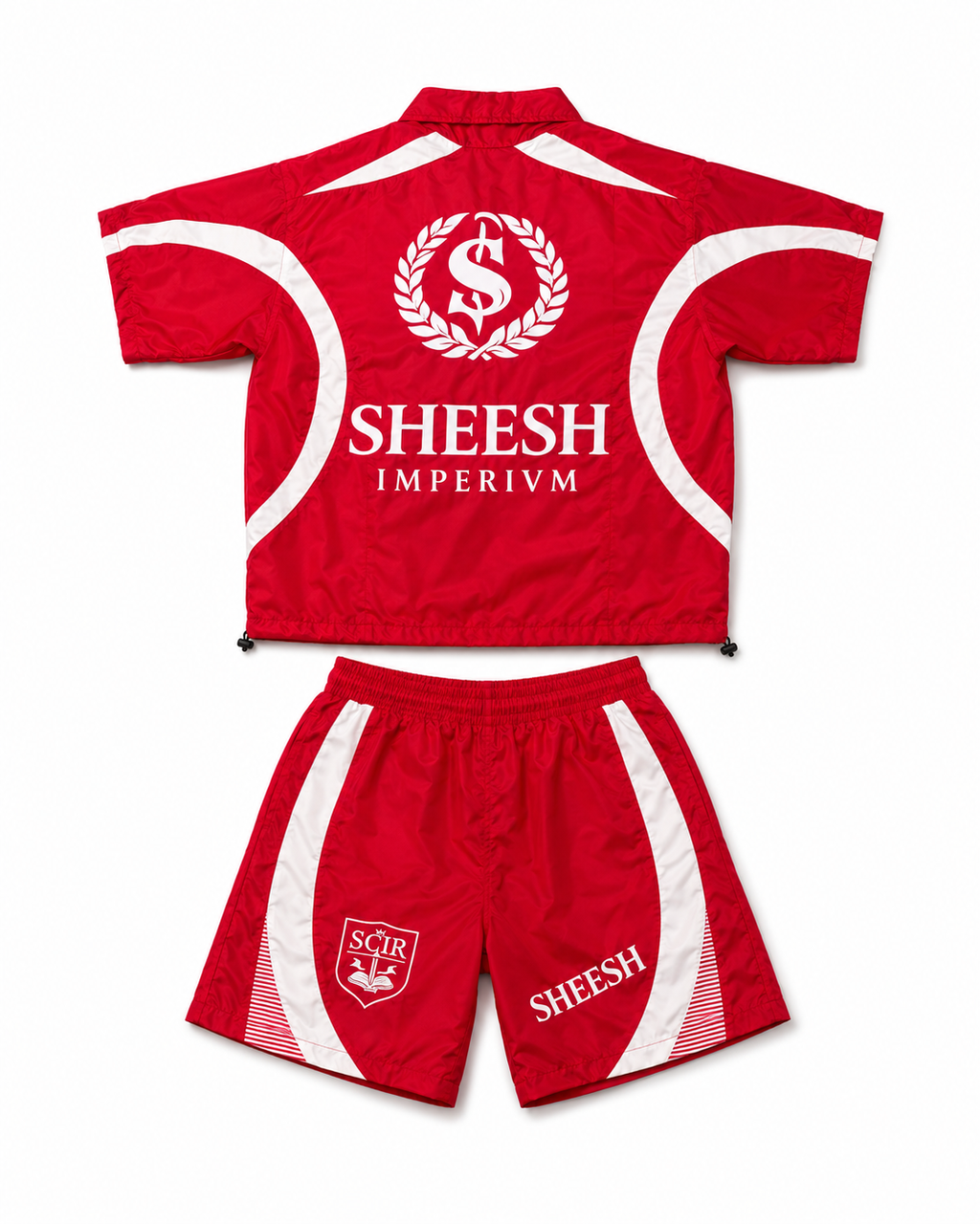 RED IMPERIVM SHORTS SET