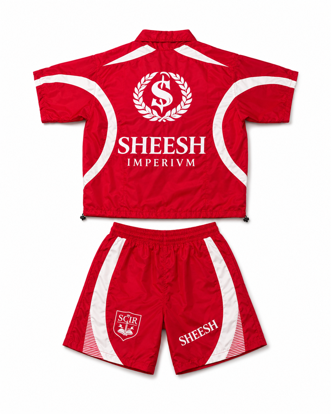 RED IMPERIVM SHORTS SET