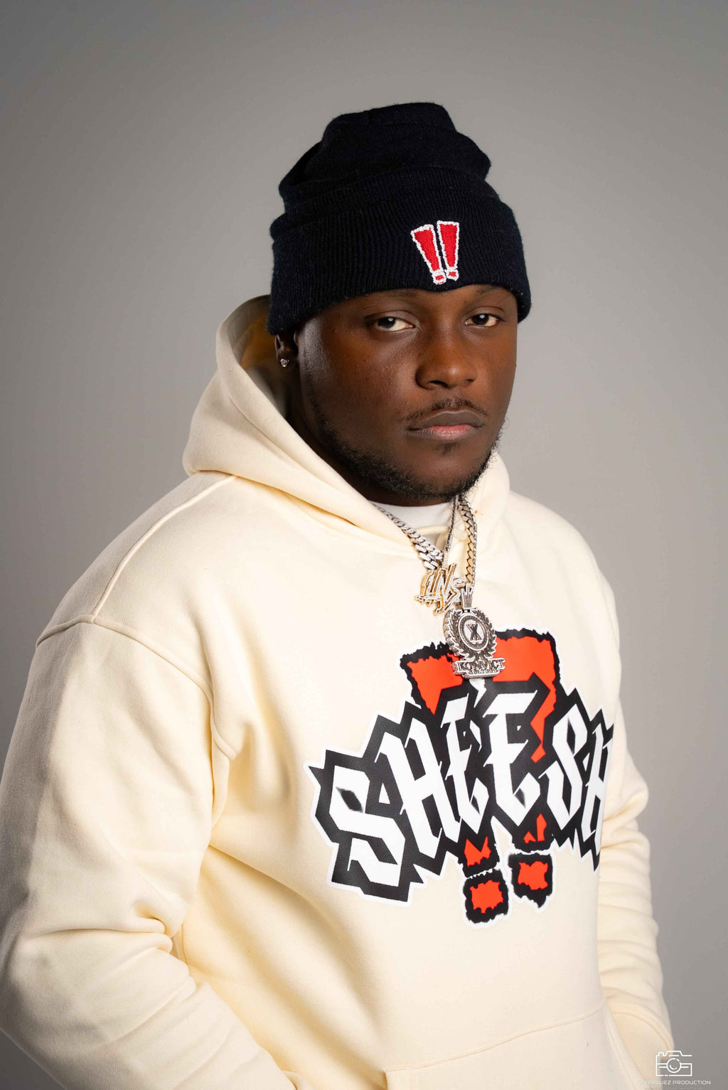 SHEESH Signature Logo Fleece Hoodie