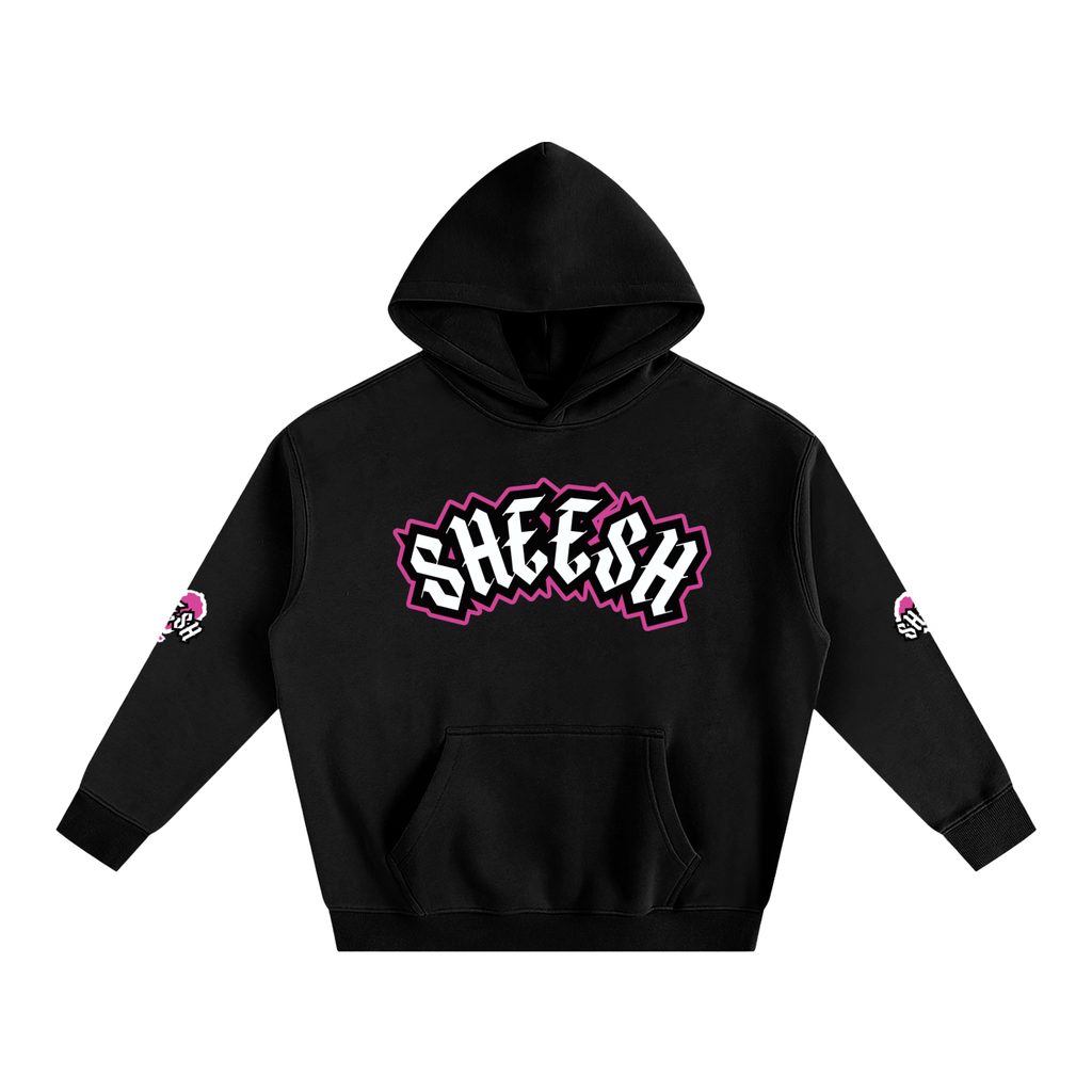 SHEESH WMNS Double Sleeve Fleece Hoodie