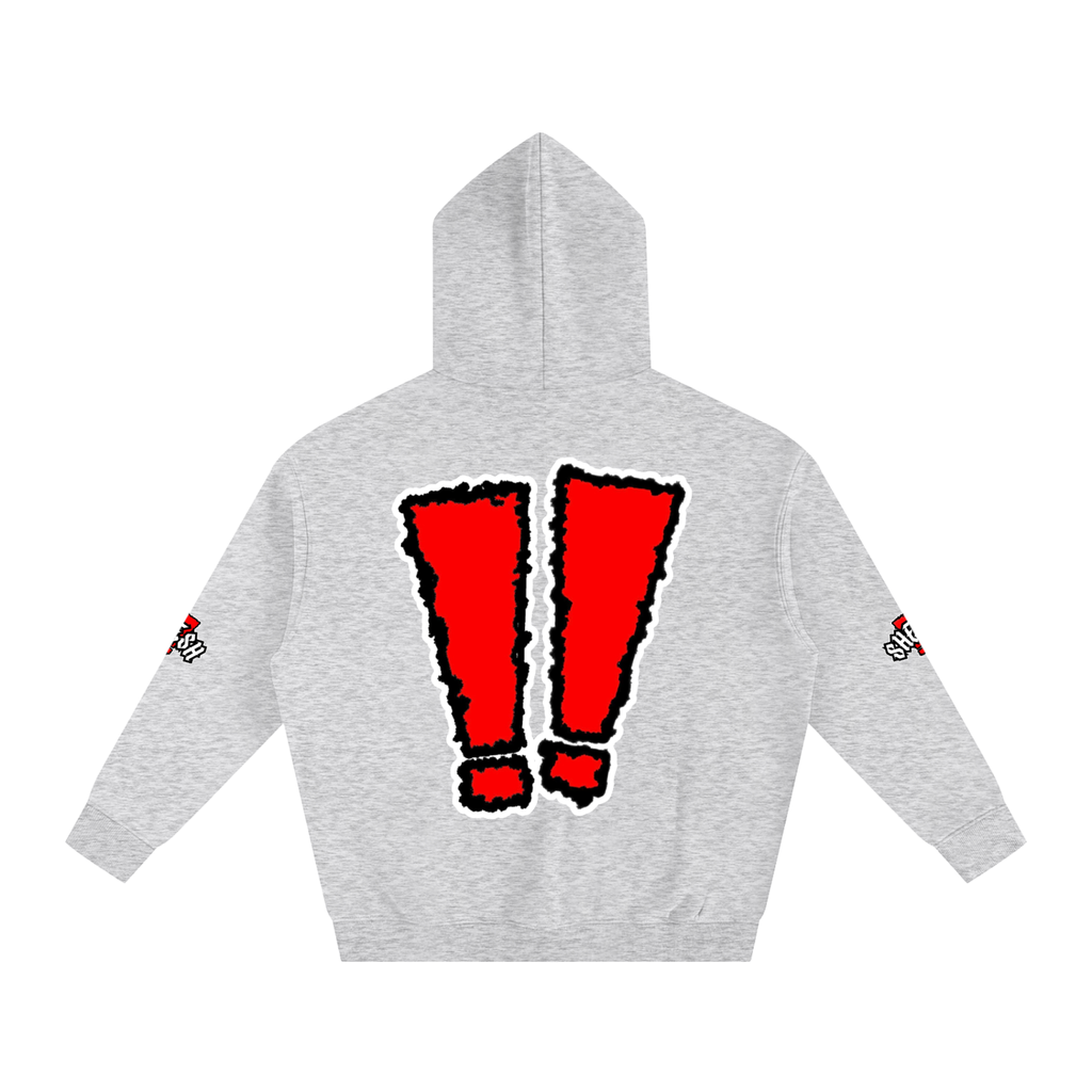 SHEESH Double Sleeve Fleece Hoodie