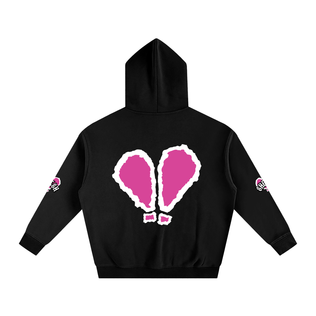 SHEESH WMNS Double Sleeve Fleece Hoodie
