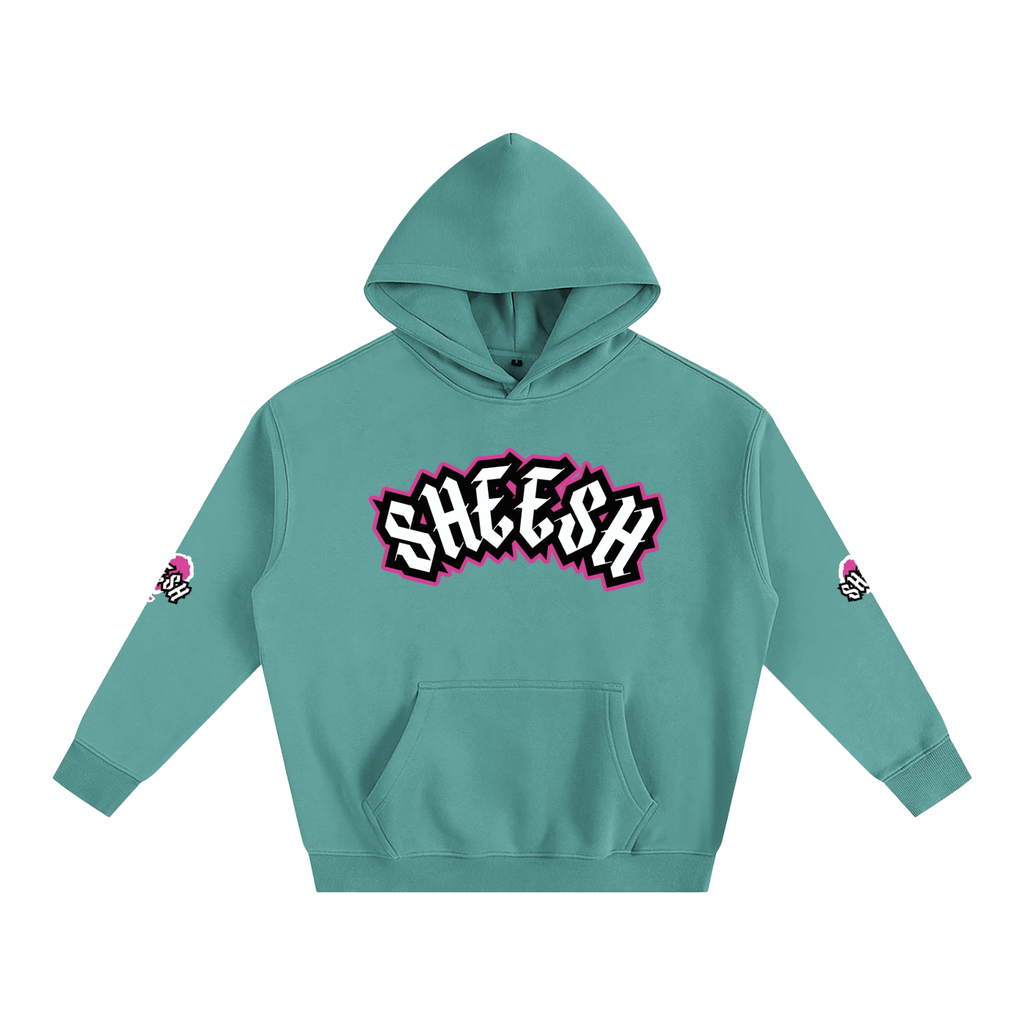 SHEESH WMNS Double Sleeve Fleece Hoodie