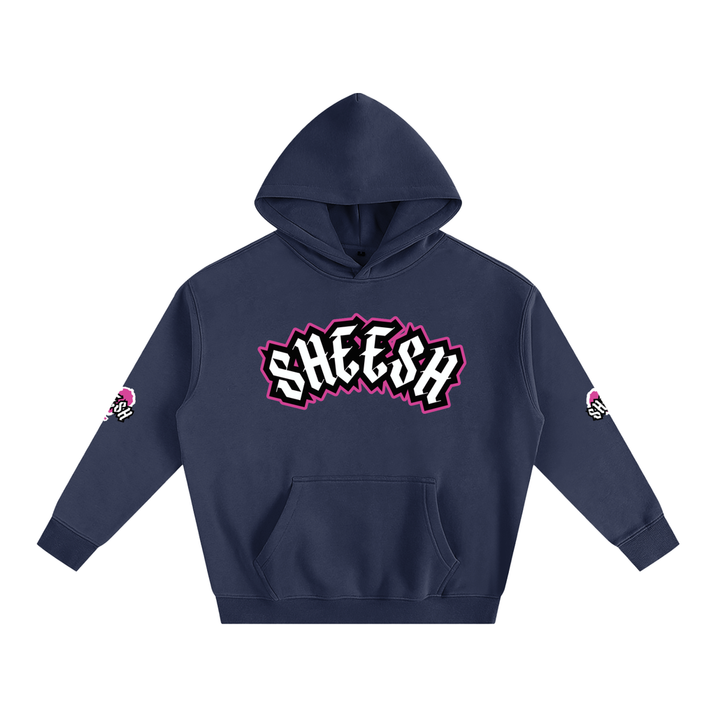 SHEESH WMNS Double Sleeve Fleece Hoodie