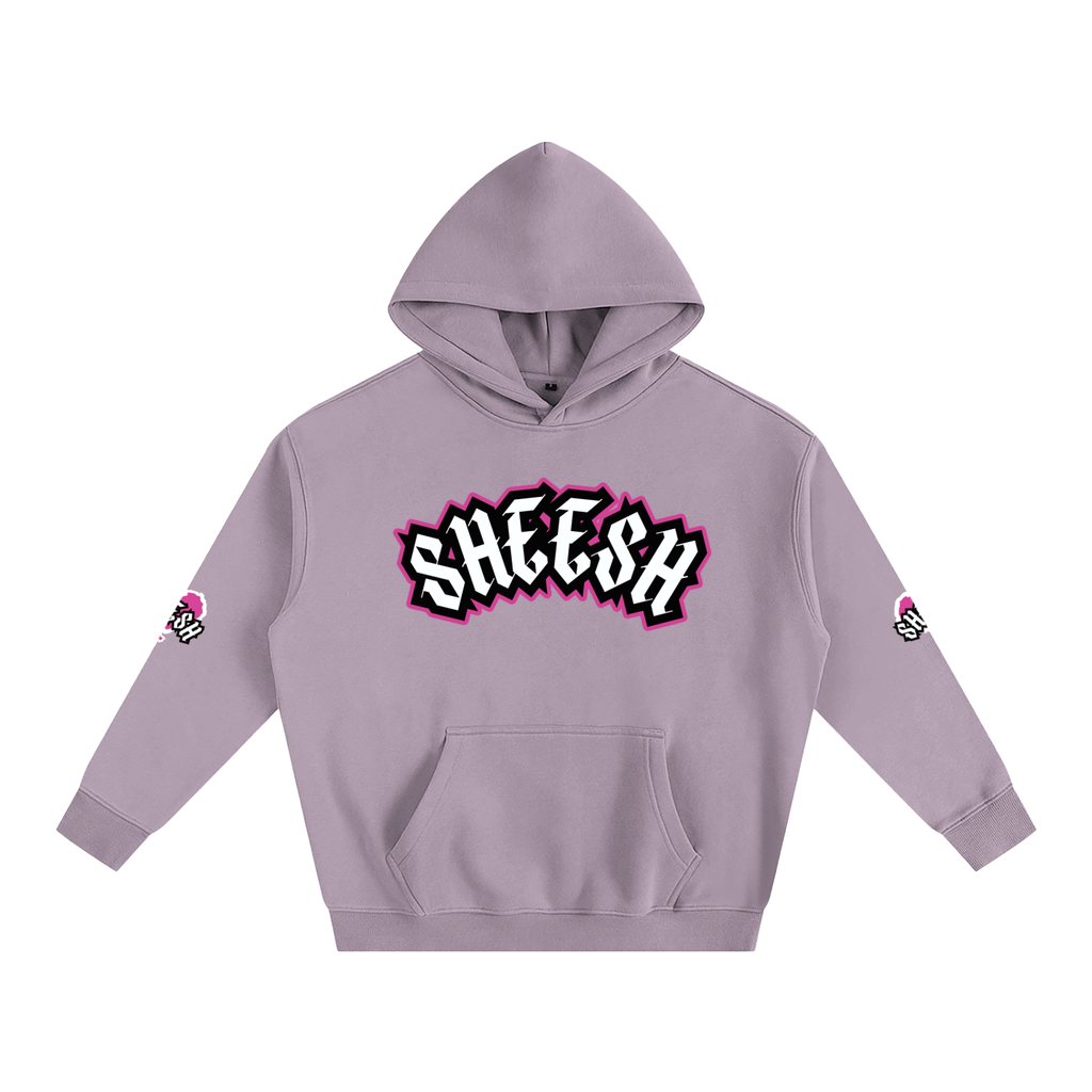 SHEESH WMNS Double Sleeve Fleece Hoodie