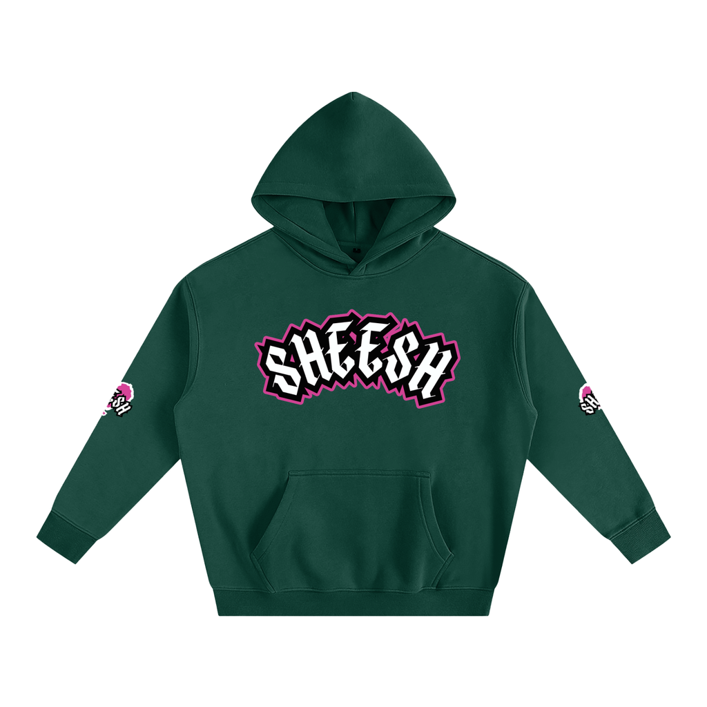 SHEESH WMNS Double Sleeve Fleece Hoodie