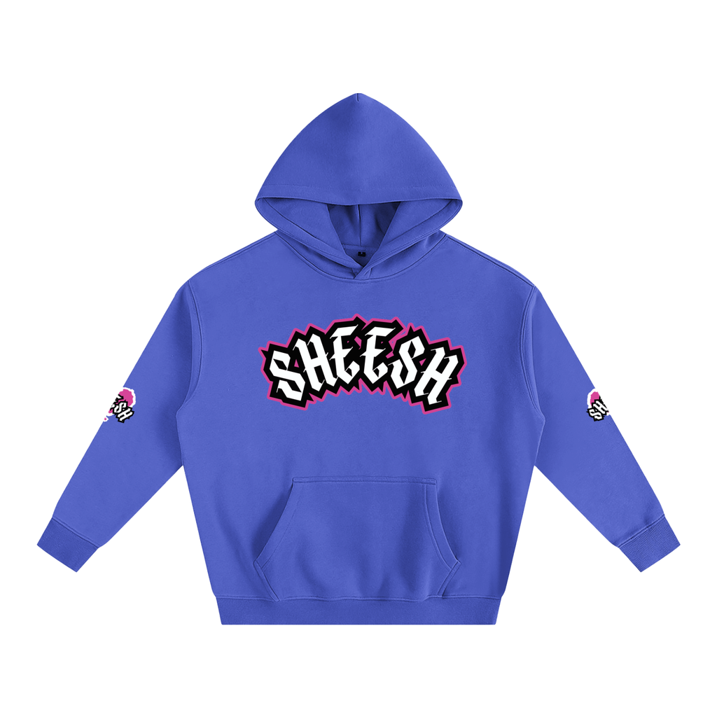 SHEESH WMNS Double Sleeve Fleece Hoodie