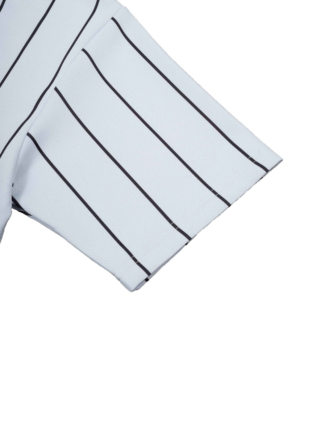 SHEESH WMNS Super Logo Pinstripe Baseball Jersey