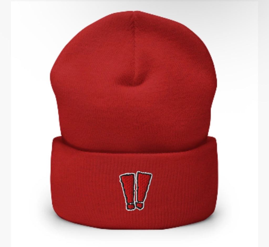 SHEESH‼️ X-Mark Logo Beanie Hat