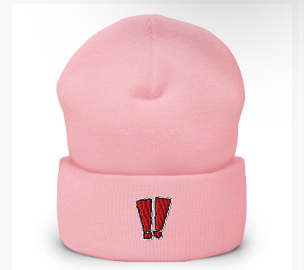SHEESH‼️ X-Mark Logo Beanie Hat